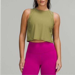 Lululemon Sculpt Cropped Tank Top